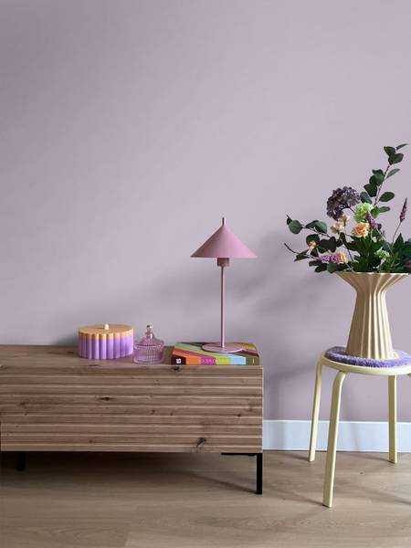 Wandfarbe matt 191028 Violett - Papier - 1800 x 100 x 1800 cm