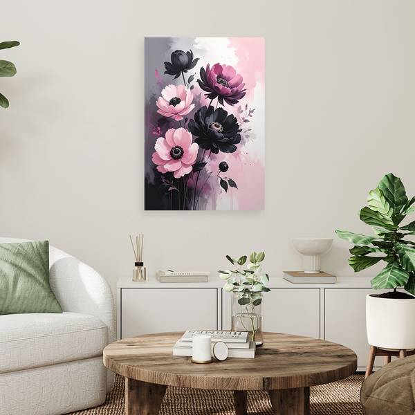 Wandbild Blumen 20 x 30 cm
