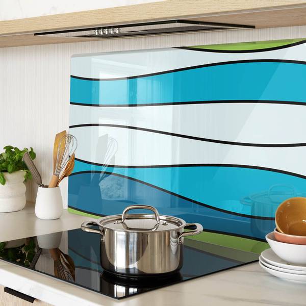 Schneidebrett Vivida Glas - 52 x 1 x 80 cm