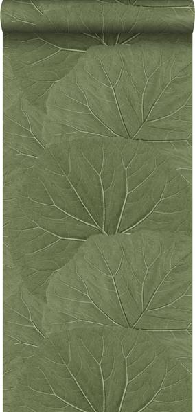 Tapete 138995 Grün - Fleece - 53 x 1005 x 1005 cm