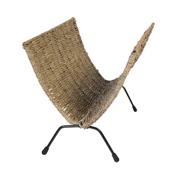 Kiosque à journaux jonc de mer 1830 Marron - Fibres naturelles - 37 x 33 x 22 cm