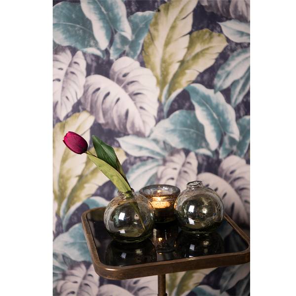 Vase Oscar Grün - Glas - 9 x 10 x 9 cm