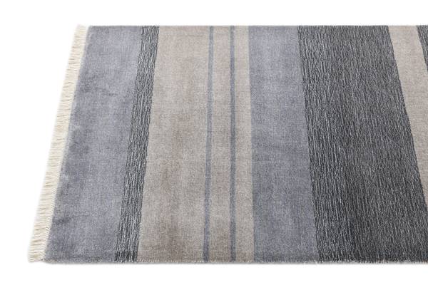 Loper Vloerkleed Darya DXCIV grijs - wol - 84 x 1 x 389 cm