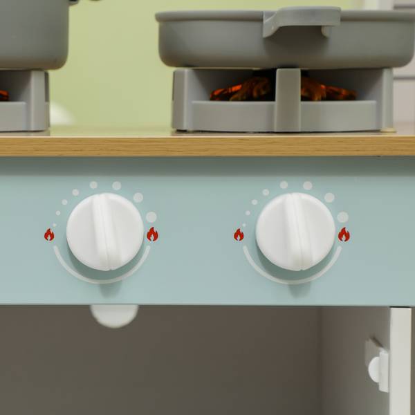 Kinderküche 350-181V80WT Weiß - Holzwerkstoff - 32 x 91 x 89 cm