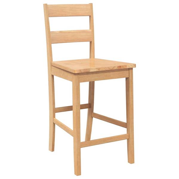 Barhocker 3043932-2 2er Set Braun - Massivholz - 41 x 95 x 48 cm