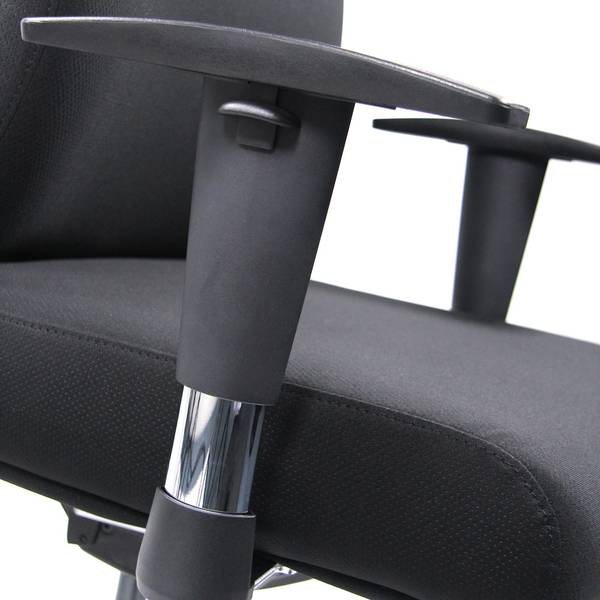 Bürostuhl FORCOM Schwarz - Polyester - 65 x 130 x 69 cm
