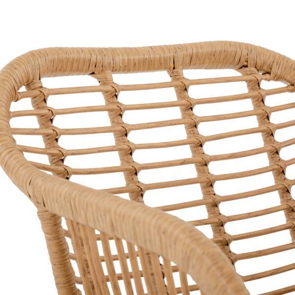 Gartenstuhl PARAMO Braun - Textil - 56 x 80 x 59 cm