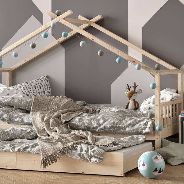 Hausbett Design 36236 Holz