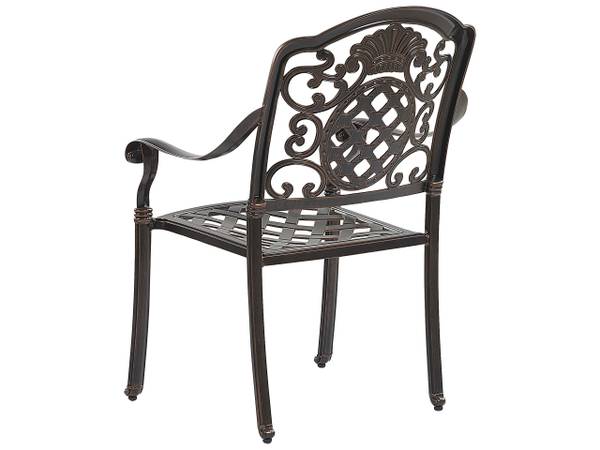 Gartenset SALENTO 8-tlg Beige - Braun - Metall - 64 x 93 x 53 cm