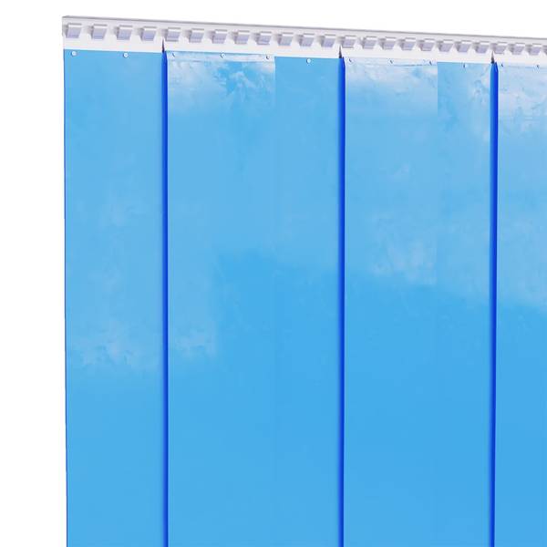 Rideau de porte 3002608-5 Bleu - PVC - 30 x 1 x 1 cm