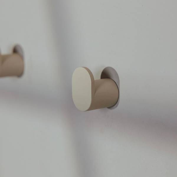 Kleiderhaken PALO 6er Set Beige