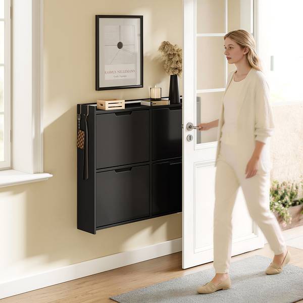 Schuhschrank FSR100-E-SCH Matt lackiert