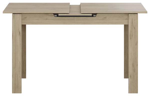 Ausziehtisch ANDORRA Braun - Holzwerkstoff - 150 x 70 x 75 cm