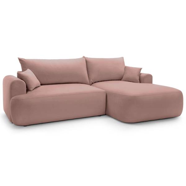 Ecksofa OVO Hellrosa