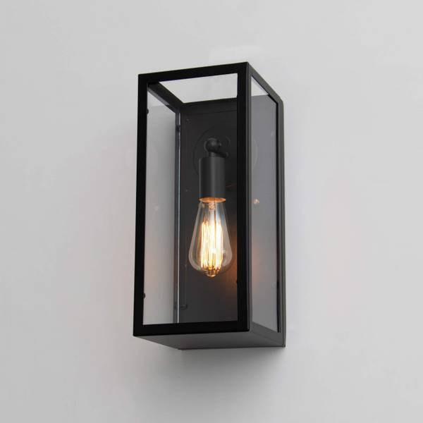 Wandleuchte Trafalgar Schwarz - Metall - 16 x 36 x 18 cm