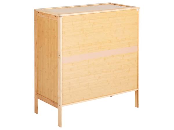 Schuhschrank MIDWOOD Braun - Bambus - 80 x 88 x 40 cm