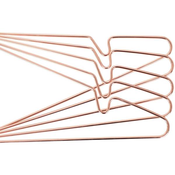 20er-Set Kleiderbügel Gold - Metall - 1 x 21 x 42 cm