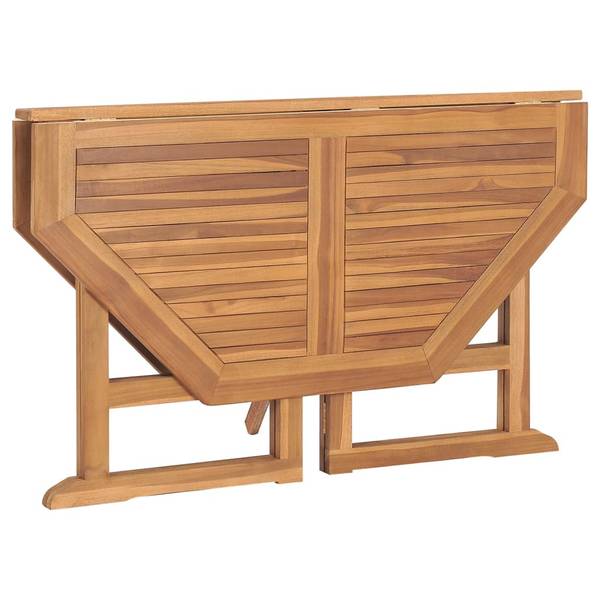Tuintafel 3015079 bruin - teakhout - 110 x 75 x 110 cm