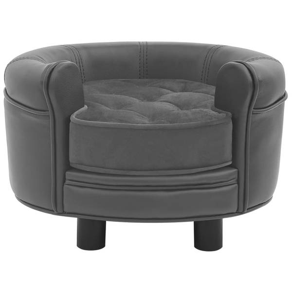 Hondenbank 3007447 grijs - polyester - 48 x 32 x 48 cm