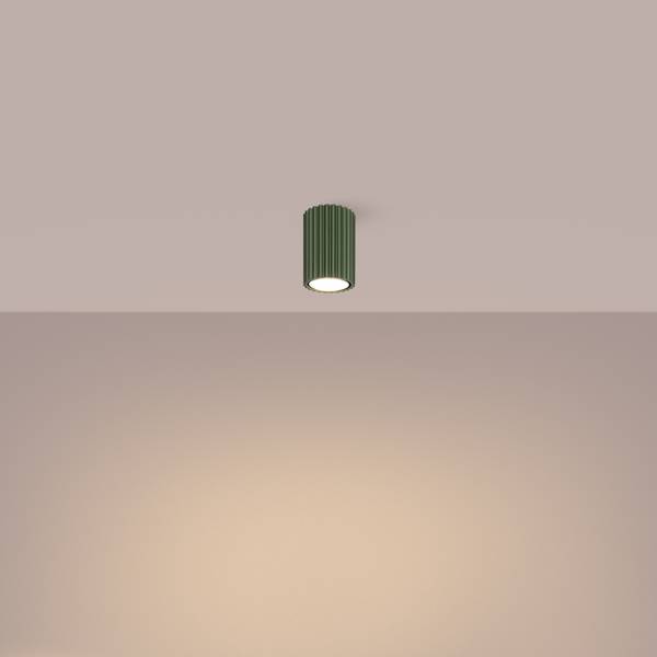 Deckenleuchte Karbon Grün