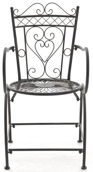Gartenstuhl Sheela 2er Set Bronze