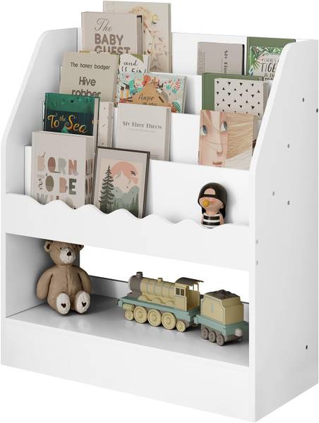 Bücherregal Christa Weiß - Holzwerkstoff - 70 x 80 x 30 cm