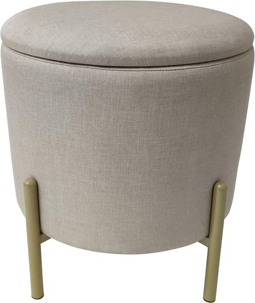 Sitzhocker LOGAN EW-RH-0432C Creme