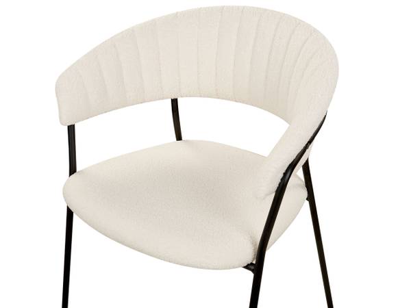 Stuhl MARIPOSA 2-tlg Schwarz - Weiß