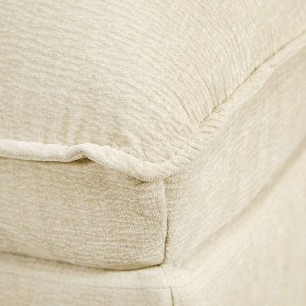 Chauffeuse modulable CHARLES Blanc - Textile - 92 x 95 x 105 cm