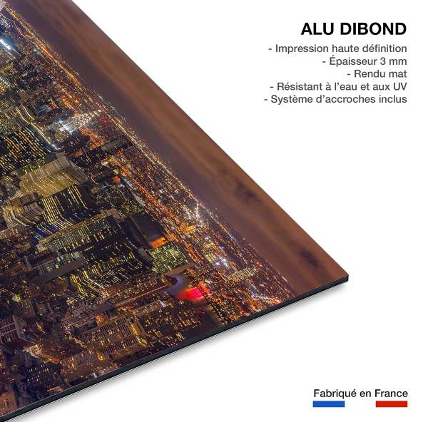 Tableau deco Night Life 60 x 40 x 1 cm - Métal
