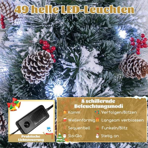 Weihnachtsbaum OY46048PQDE Grün - Kunststoff - 70 x 150 x 70 cm