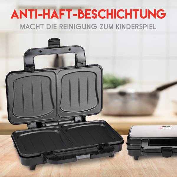 Sandwichmaker MEALTO533007 Silber - Metall - 29 x 10 x 25 cm
