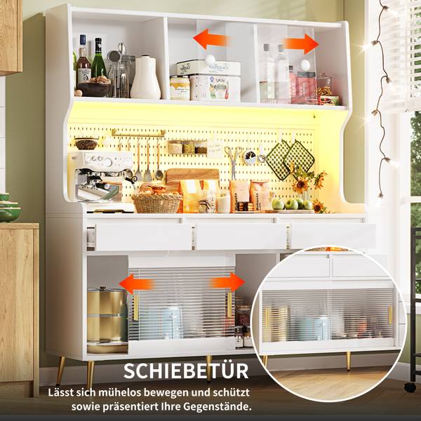 Hochschrank Hestia Ⅱ Weiß