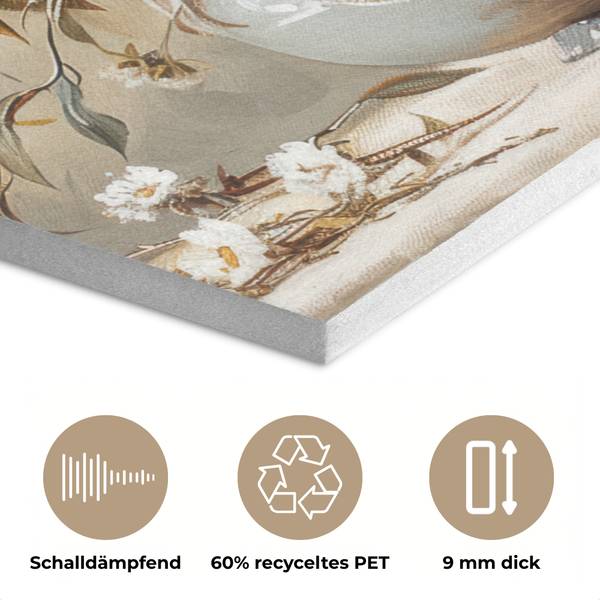 AKUSTIKBILD Blumen 70 x 100 cm