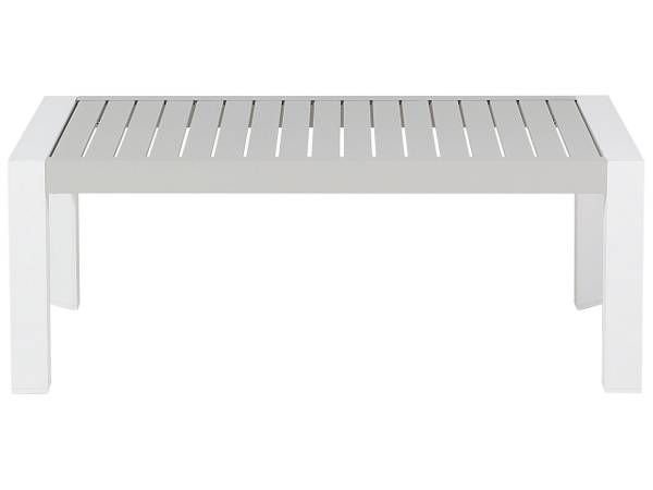 Lounge Set CASTELLA 4-tlg Grau - Weiß