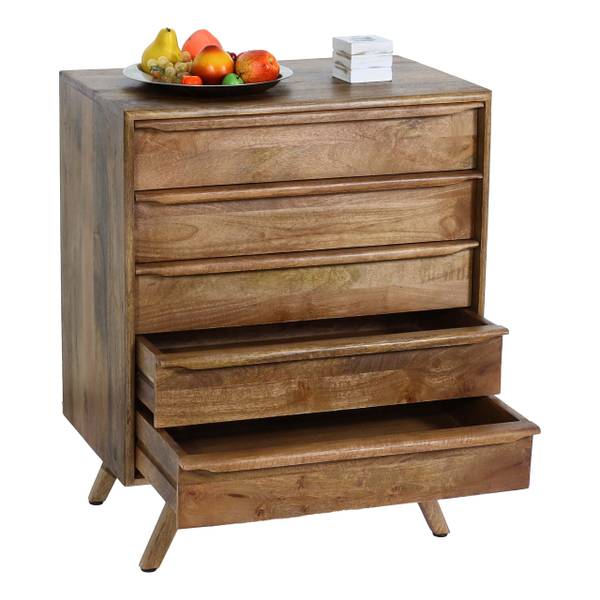 Buffet haut L96 Marron - Manguier - 65 x 81 x 39 cm