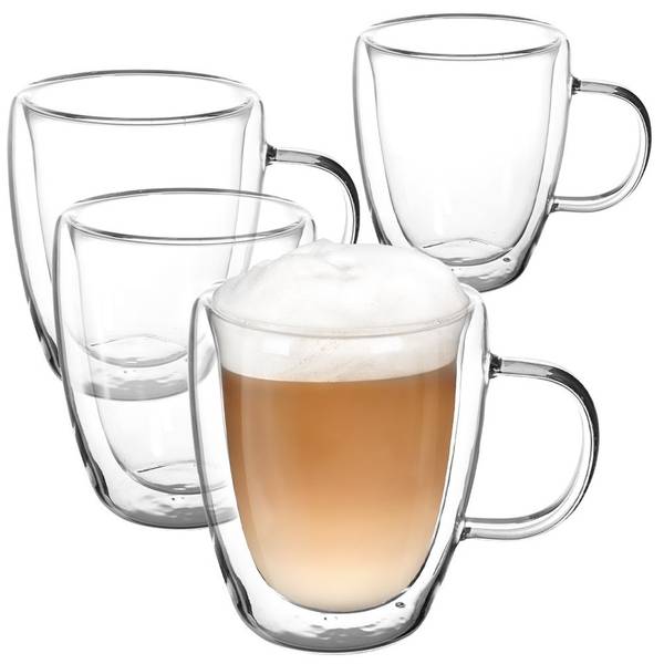 Thermogläser 4er Set SET036 Glas - 8 x 11 x 12 cm