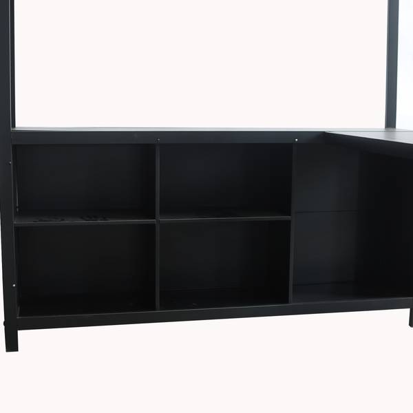 Hochbett Mia Schwarz