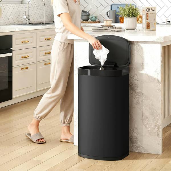 Sensor Mülleimer 851-055V00BK Schwarz - Metall - 29 x 69 x 38 cm