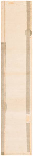 Läufer Teppich Darya DLXXVIII Braun - Wolle - 84 x 1 x 396 cm