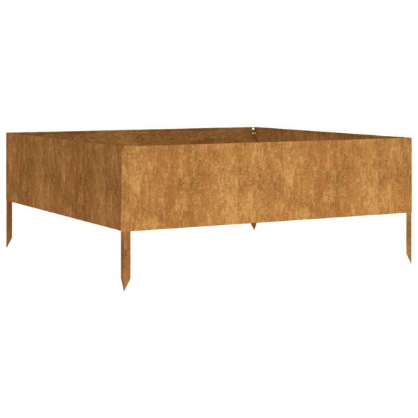 Lit surélevé de jardin 824516 Marron - Métal - 100 x 41 x 100 cm