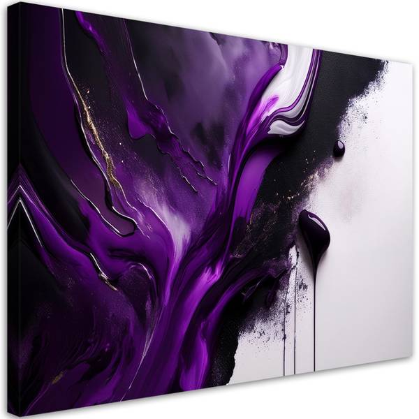 Canvas schilderij Abstract 60 x 40 cm