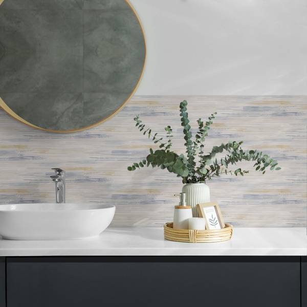 Fliesen Textur Streifen Abstrakt 4er Set 50 x 50 cm