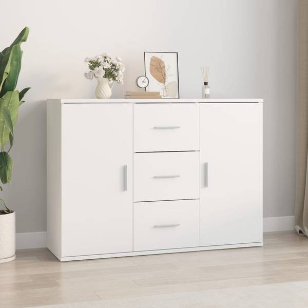 Sideboard F36329 Weiß - Holzwerkstoff - 91 x 65 x 30 cm
