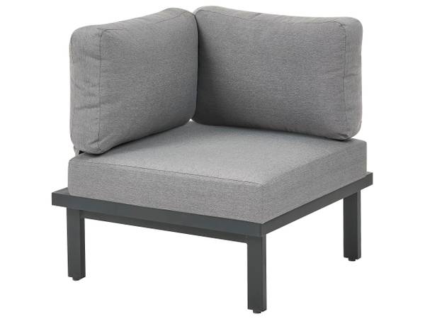 Sofa FIVIZZANO 11-tlg Braun - Dunkelgrau - Grau