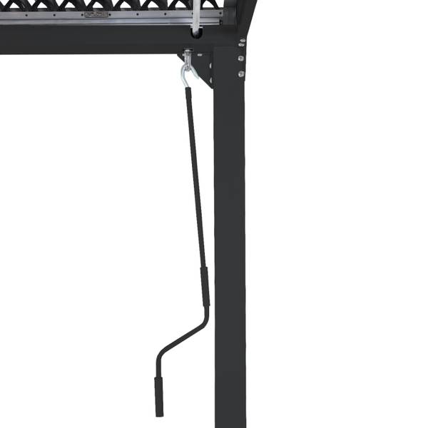 Alu Pergola L41 met 6x zijwand grijs - aluminium - 590 x 224 x 306 cm
