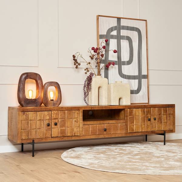 Tv-meubel Brandy Breedte: 220 cm