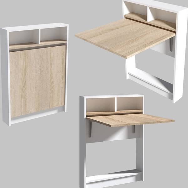Esstisch Brock Braun - Holzwerkstoff - 70 x 96 x 15 cm