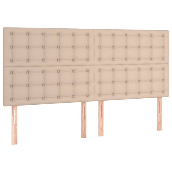 Kopfteil 3015754-4 (4er Set) Kaffeebraun - Breite: 200 cm