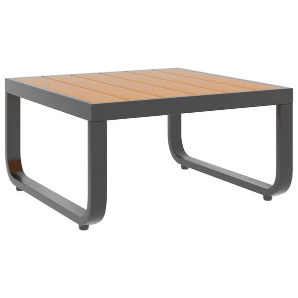 Sofa 48653 (4-teilig) Aluminium - 58 x 30 x 58 cm